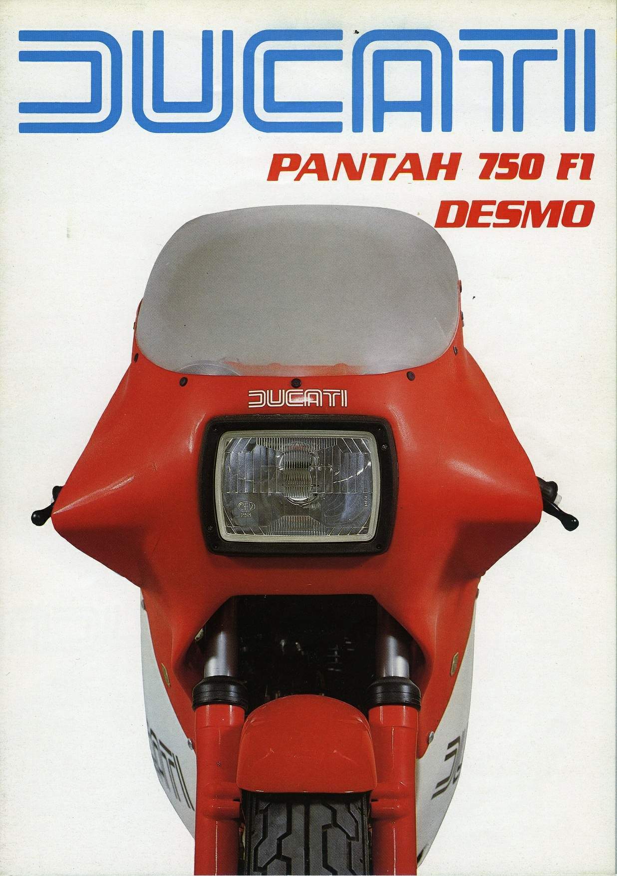 Ducati 750 F1 Pantah Desmo technical specifications