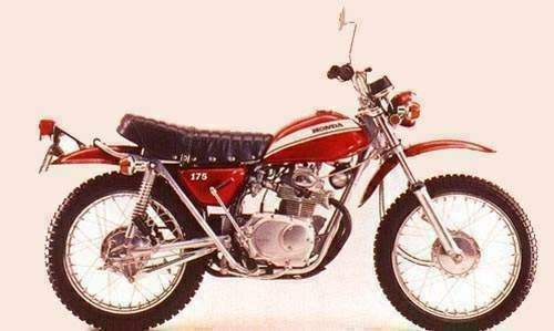 Honda SL 175 technical specifications