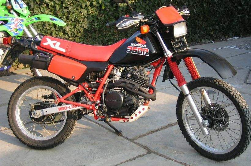 Honda XL 350R technical specifications
