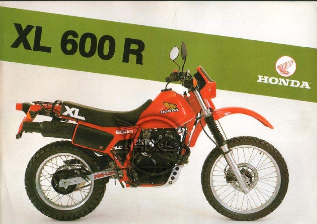 Honda XL 600R technical specifications