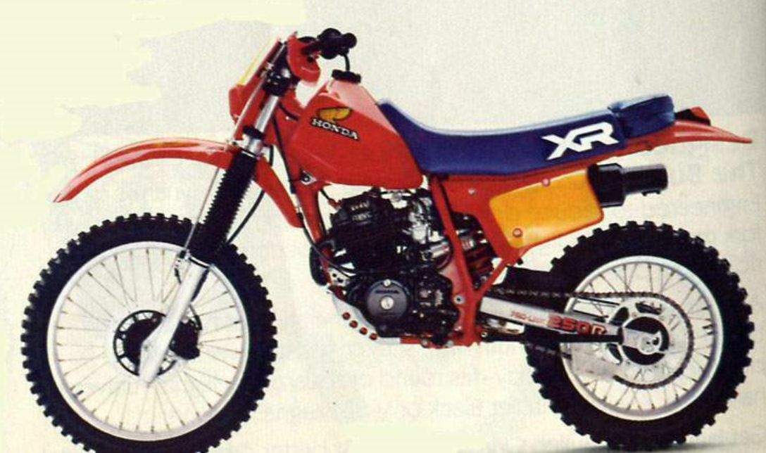 Honda XR 250R technical specifications