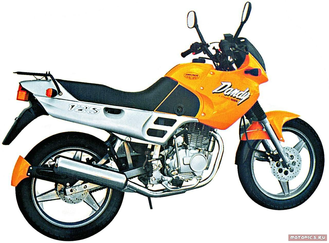 Jawa 125 Dandy technical specifications