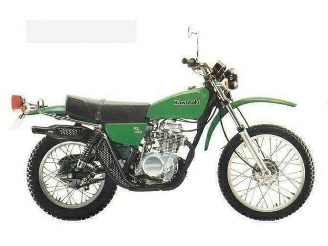 Kawasaki KL 250 technical specifications