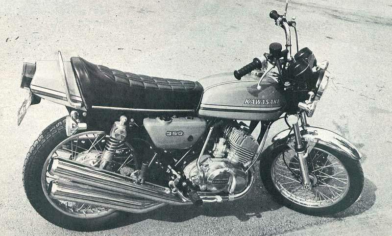 Kawasaki S2 350SS MKII technical specifications