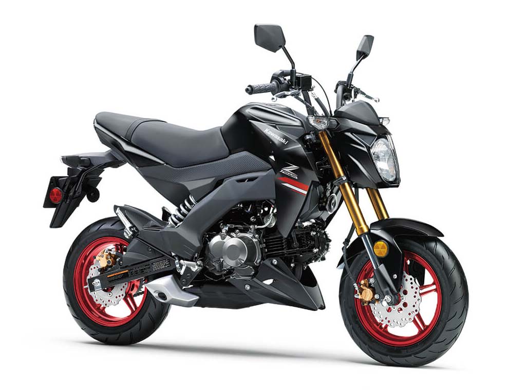 Kawasaki Z125 technical specifications
