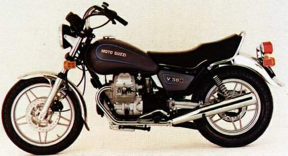 Moto Guzzi V 50C technical specifications