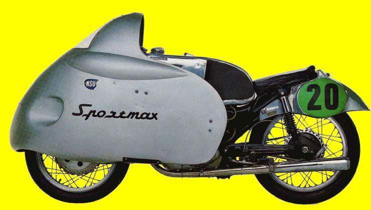 NSU Sportmax technical specifications