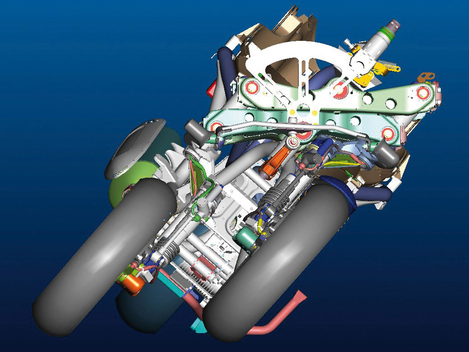 Piaggio MP3 125 technical specifications