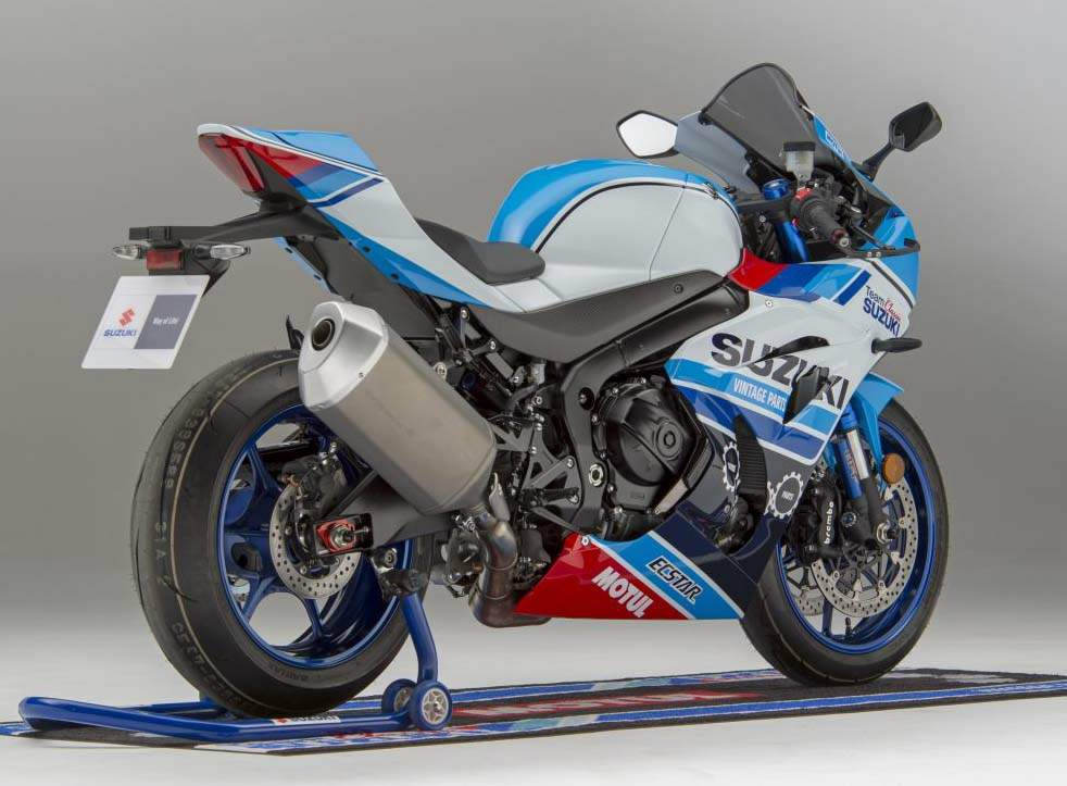 Suzuki GSX-R 1000R Team Classic  Replica technical specifications
