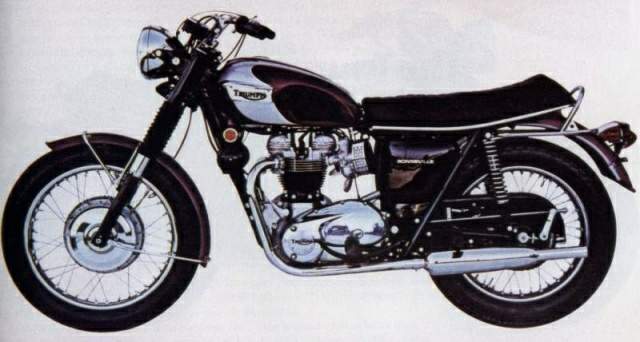 Triumph Bonneville 650 T120 technical specifications