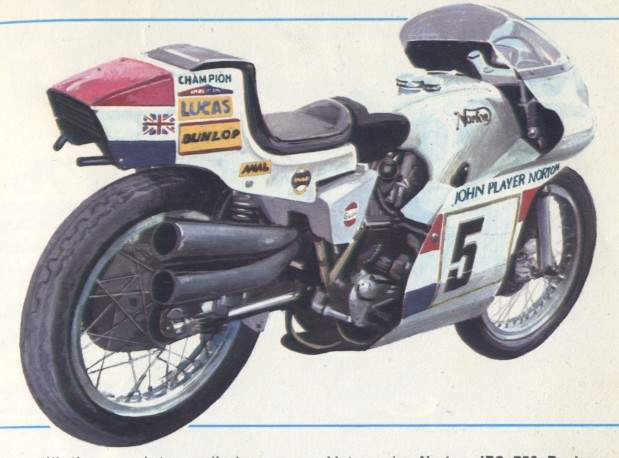 1974 Norton commando 850 John Player Special